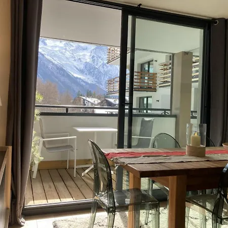 Praz Vue Mt Blanc Piscine 公寓 霞慕尼